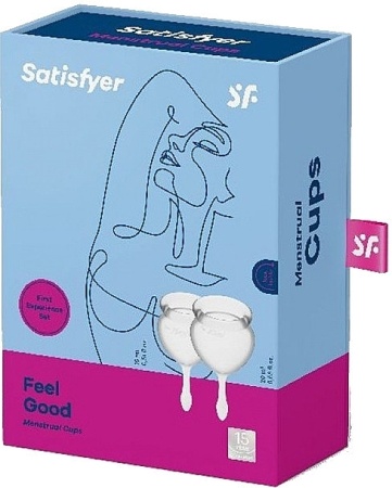 Менструальная чаша Satisfyer Feel Good (набор 2 шт)